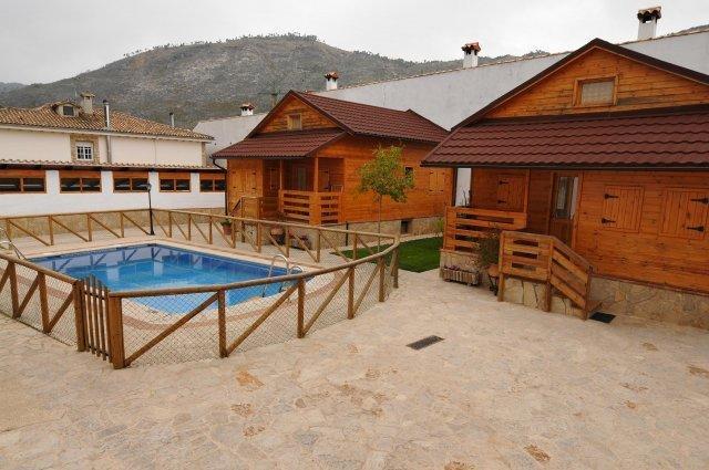Cabanas De Madera El Rinconcillo Arroyo Frio Kamer foto
